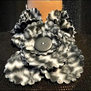 Handmade fleece scarf